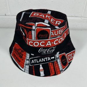 Coca Cola 2023 Black Bucket Hat Coke Zero Atlanta ATL Rare Collectible NEW￼
